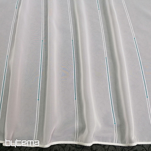 Voile-Vorhangstreifen - türkis