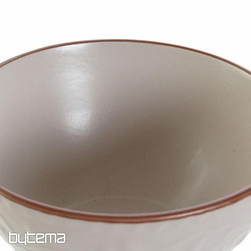 Schale BEIGE RELIEF 14,7x7,7cm beige