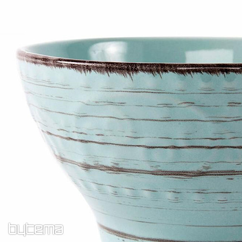 Schüssel BLAUES RELIEF 15x7cm blau
