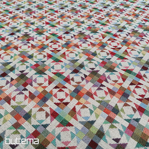 Gobelinstoff KALEIDOSKOP