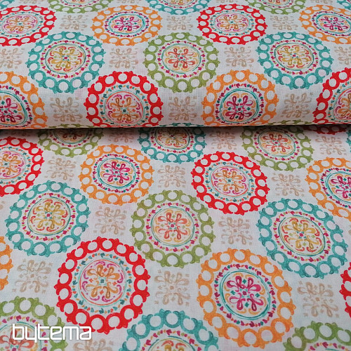 Baumwollstoff Mandala - Andale