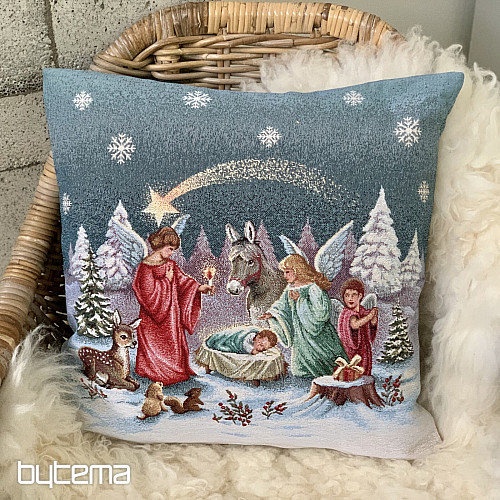 Weihnachtsteppichbezug ENGEL UND JESUSKIND