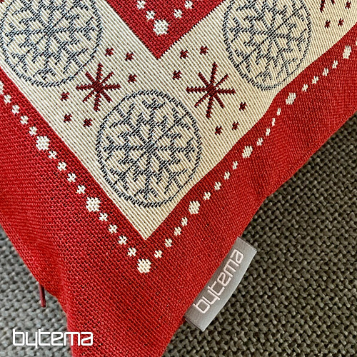 Weihnachts-Wandteppich-Bezug ROTE BÄUME