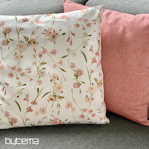 Kissenbezug Twister Jardins C25 rosa