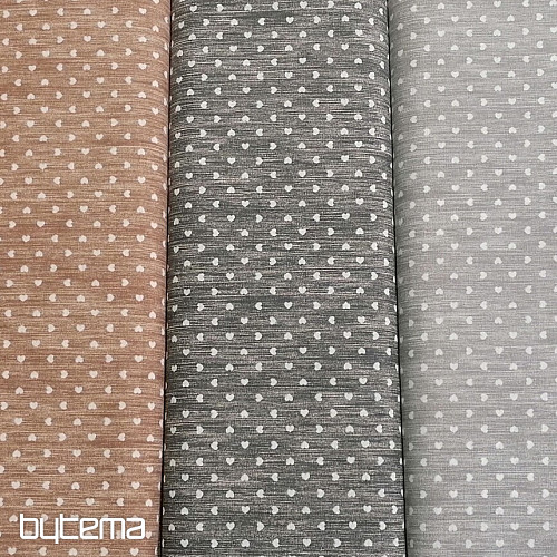 Dekostoff Naira Herzen beige