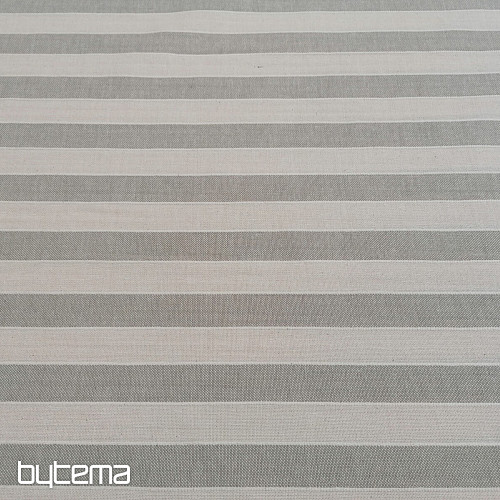 Dekostoff Trebol Streifen - beige 2 cm 50