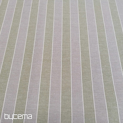 Dekostoff Trebol Streifen - grün 2 cm 66