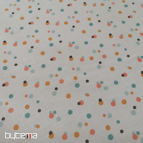 TICOY DOTS Baumwollstoff