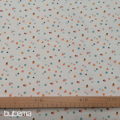 TICOY DOTS Baumwollstoff