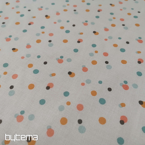 TICOY DOTS Baumwollstoff