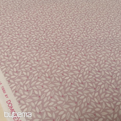 Baumwollstoff Zalia rosa