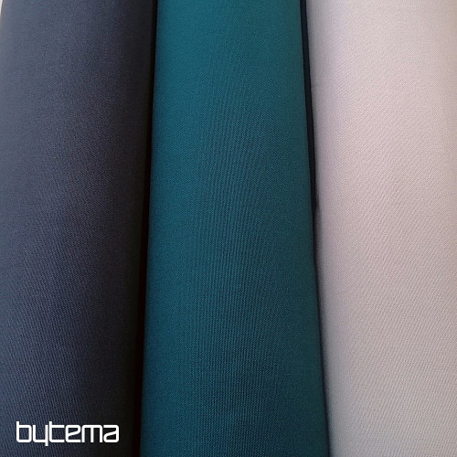 Baumwollstoff UNI türkis dunkel Baumwolle 220g