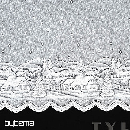 Jacquard-Vorhang - WINTERLANDSCHAFT A383101