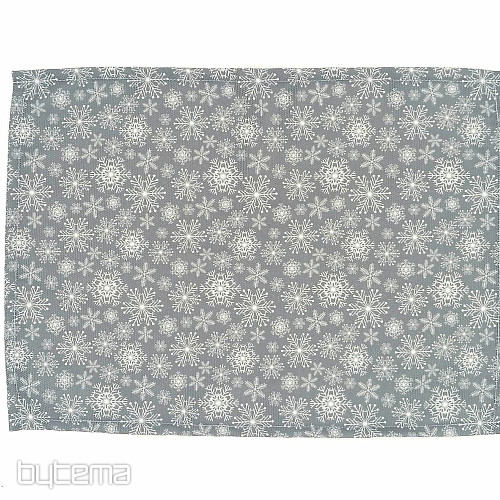 Weihnachtlicher Tischgedeck GREY FLAKES II