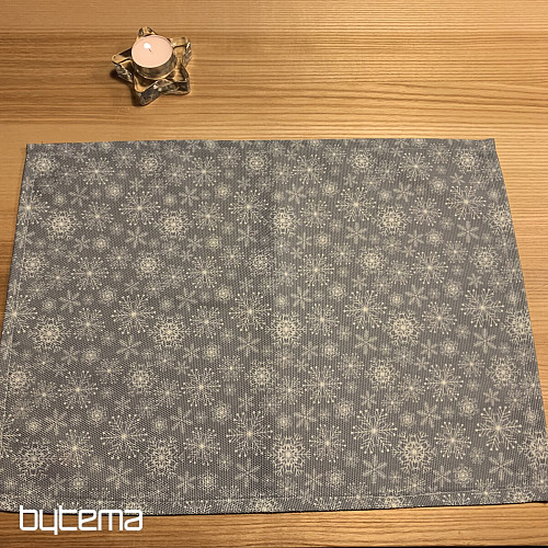 Weihnachtlicher Tischgedeck GREY FLAKES II