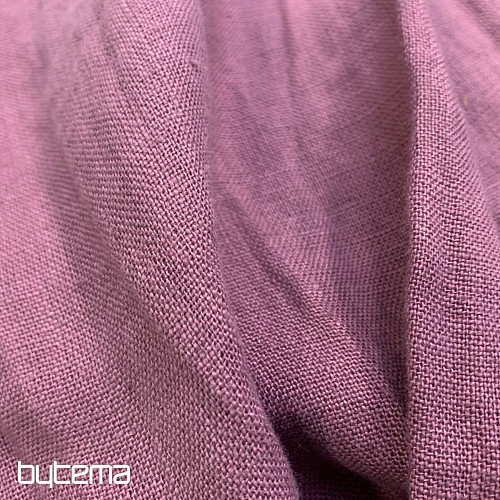 Leinenstoff - lila