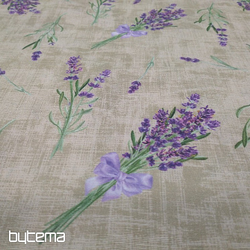 Dekorationsstoff LAVENDEL MIT SCHLEIFE