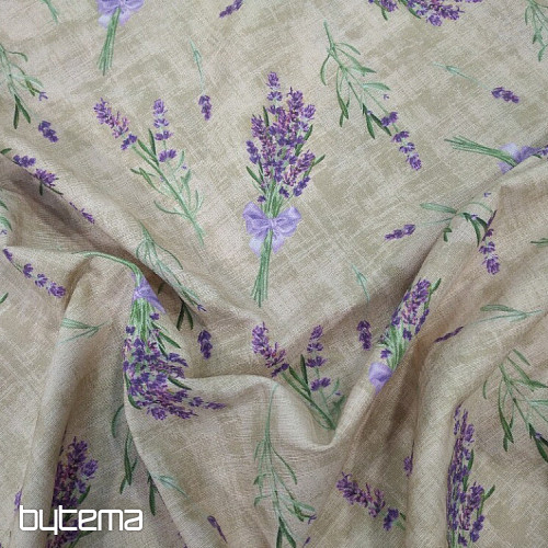 Dekorationsstoff LAVENDEL MIT SCHLEIFE
