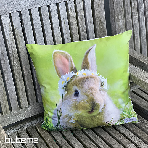 Decke HASE MIT KRANZ