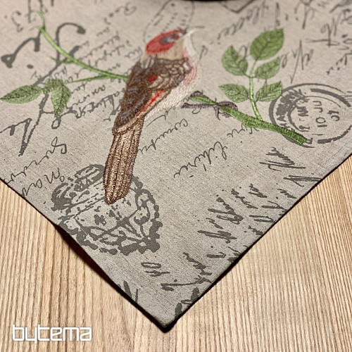 BIRDS Tischdecke und Schal
