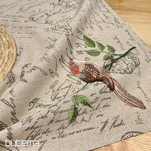 BIRDS Tischdecke und Schal