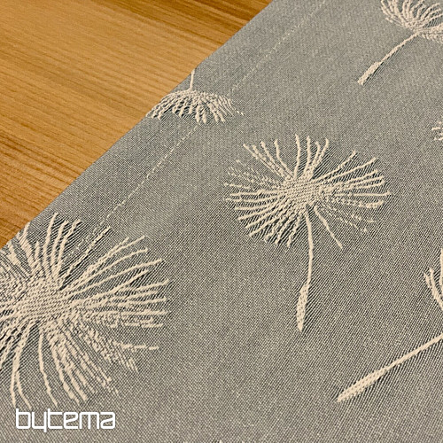 Tischdecke und Schal LÖWENZAHN st. Türkis