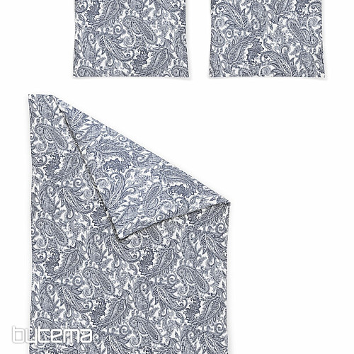 IRISETTE Luxus-Satinbettwäsche FLORENZ 8447-20 BLAU