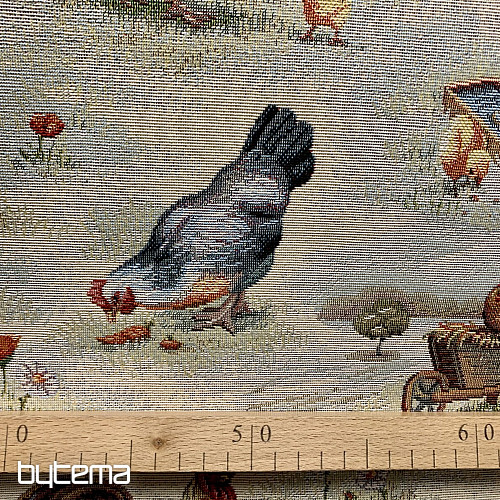 Gobelinstoff von BACKYARD HEN