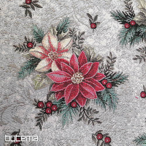 Gobelinstoff WEIHNACHTSROSE