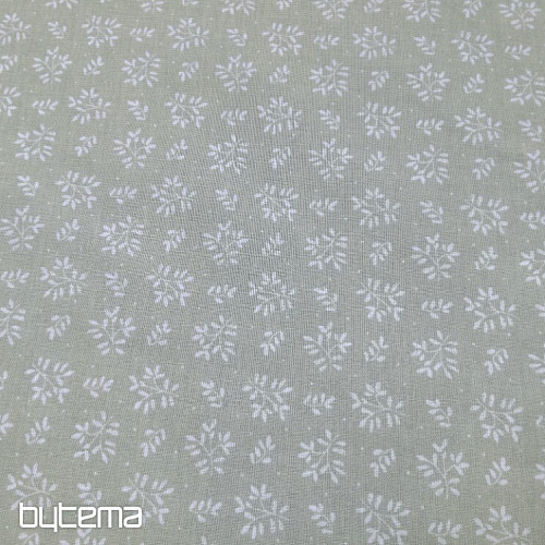 Baumwollstoff GENTLE Twigs GRÜN