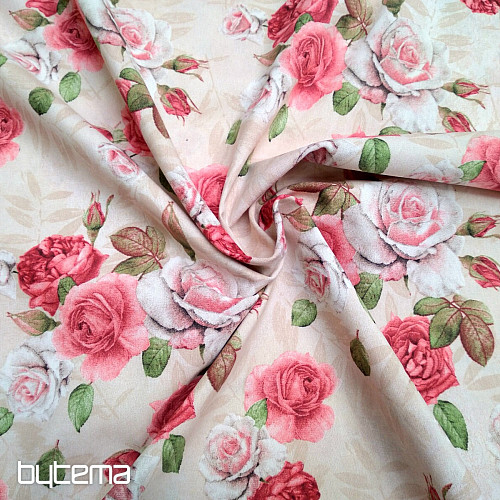 Dekorationsstoff BLOOMING ROSE JULIANA