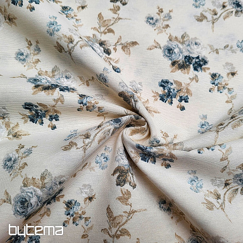 Dekorationsstoff BLUE ROSE ALISA
