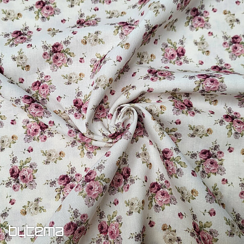 Baumwollstoff WARWICK SMALL ROSE