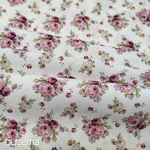 Baumwollstoff WARWICK SMALL ROSE