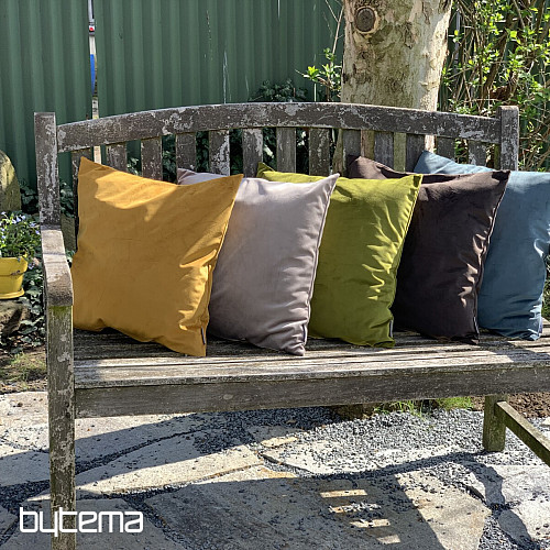 Samtbezug RIVIERA GRAU BEIGE