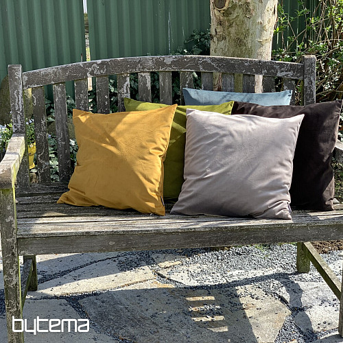 Samtbezug RIVIERA GRAU BEIGE