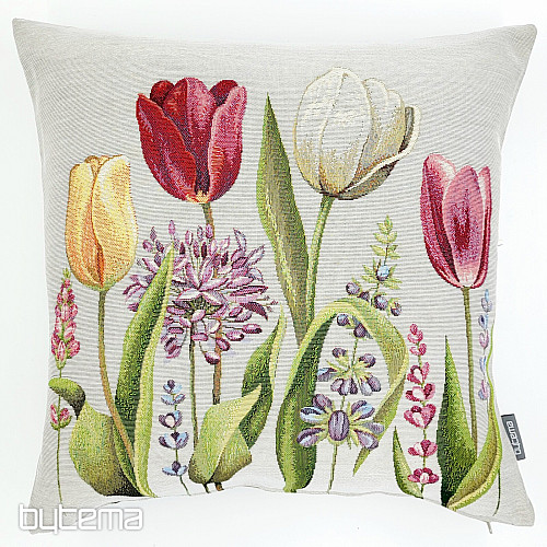 Gobelin-Kissenbezug TULIP SPRING III