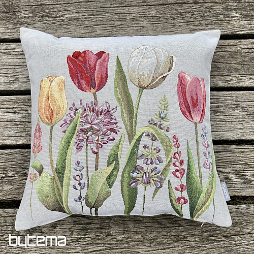 Gobelin-Kissenbezug TULIP SPRING III