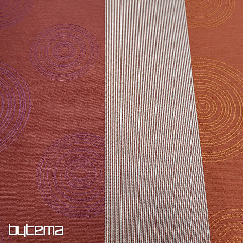 Dekostoff KAROSO Terrakotta