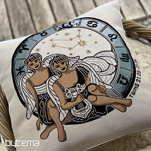 GEMINI Gobelin-Kissenbezug