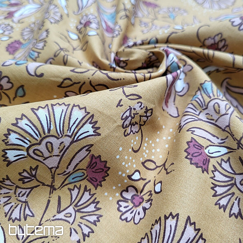 Dekostoff CARAMEL ROSE