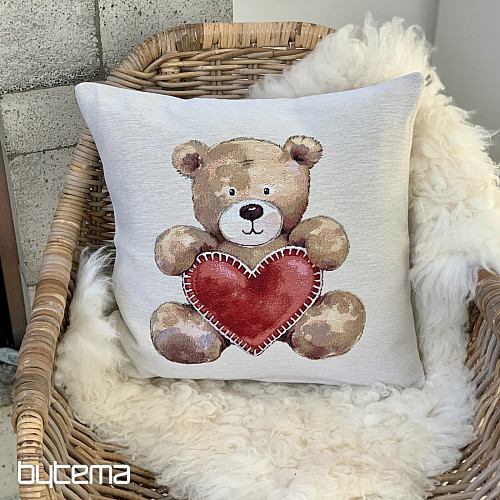 Gobelin-Kissenbezug TEDDY BEAR