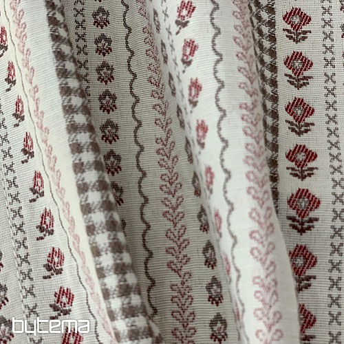 Tischdecke und Schal TOSCANA VALERY RIGA BORDON STRIPE