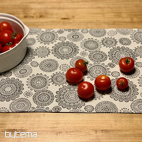 Schal und Tischset MANDALA klein