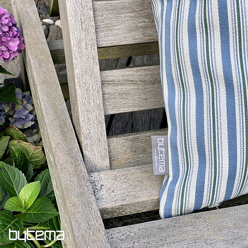Kissenbezug TOSCANA MULTI STRIPE blau