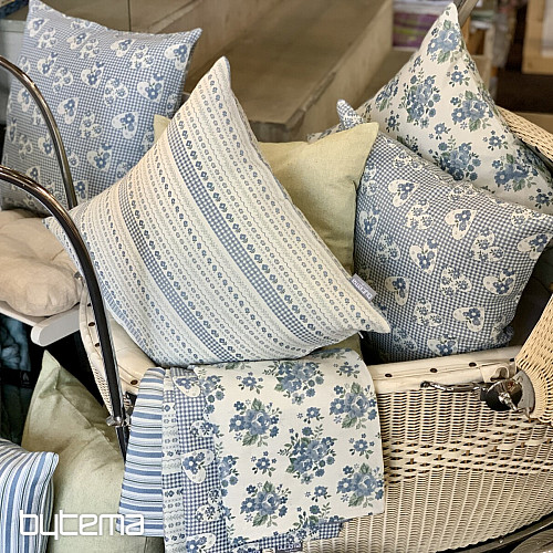 Kissenbezug TOSCANA MULTI STRIPE blau