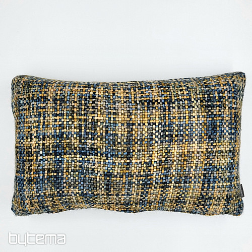 Luxuriöses Dekokissen YARA BLAU