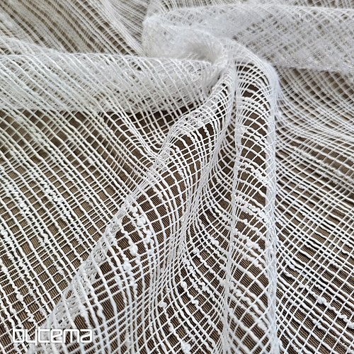 Jacquard-Vorhang 1600 weiß