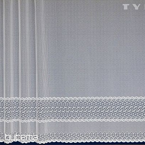 Jacquard-Vorhang A3891 weiß