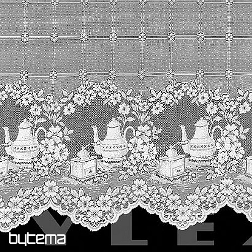 Jacquard-Vorhang A3479 KAFFEEMÜHLE